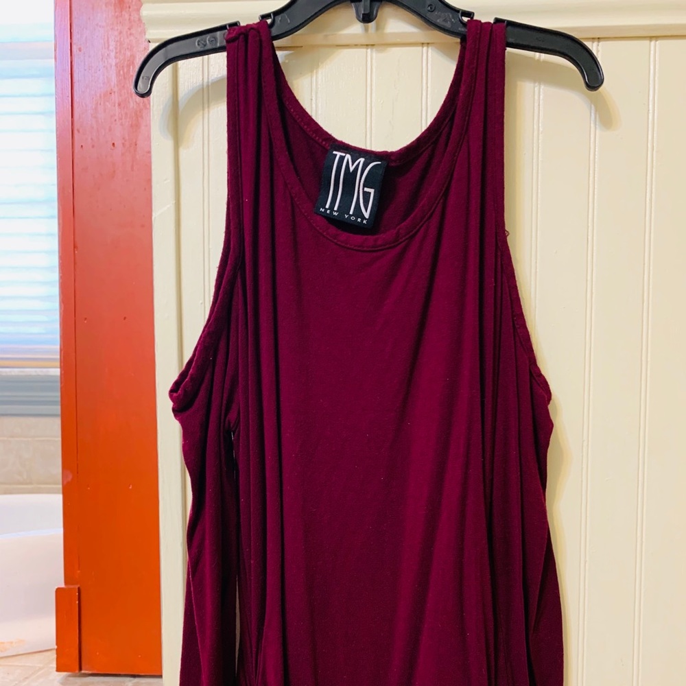Burgundy Medium TMG New York Dress